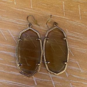 Clear Kendra Scott Danielle Earrings